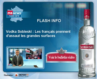 Sobieski utilise de la vidéo dans ses e-mails