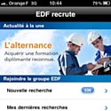 EDF recrute des commerciaux sur mobile