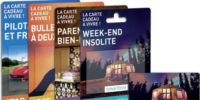 Smartbox se lance dans l'univers des cartes cadeaux