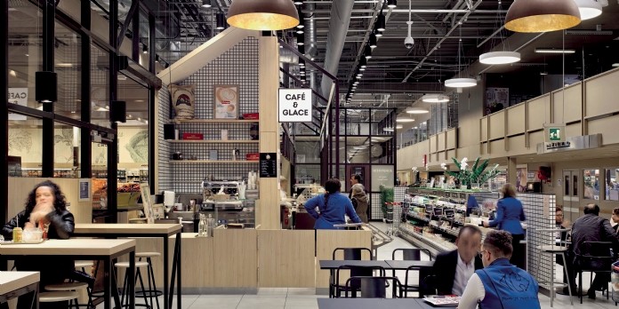 Le 'eat-in-store', une tendance en pleine ascension