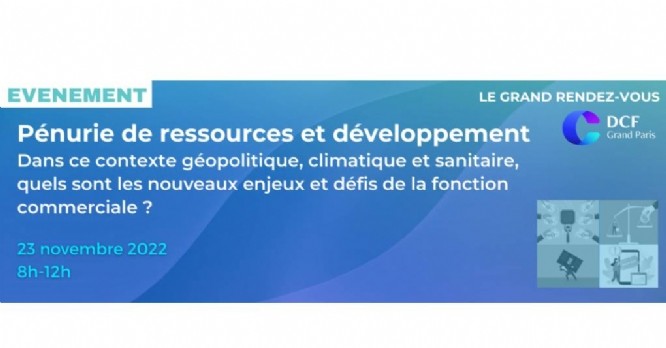 A ne pas manquer ! Le Grand rendez-vous DCF Grand Paris jeudi 23 novembre
