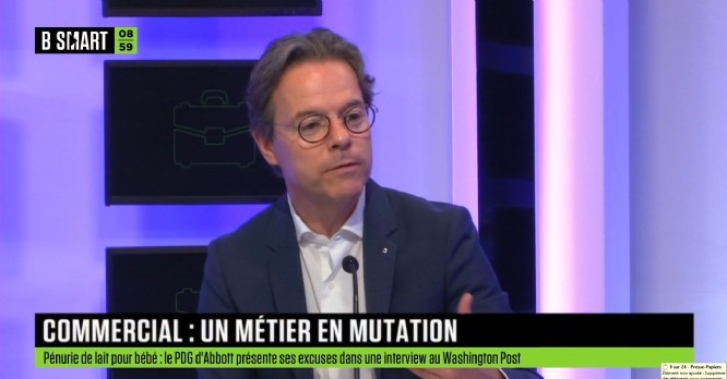Participation de Jean Muller lors de l'émission 'Smart Job' sur BSmart TV dédiée aux nouveaux enjeux des commerciaux.