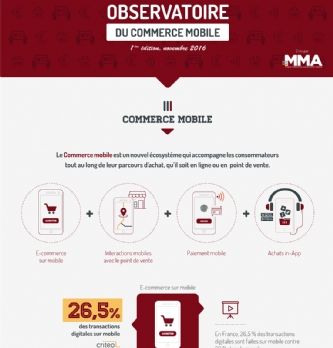 Stratégie commerciale : Que pèse le commerce mobile en France ?